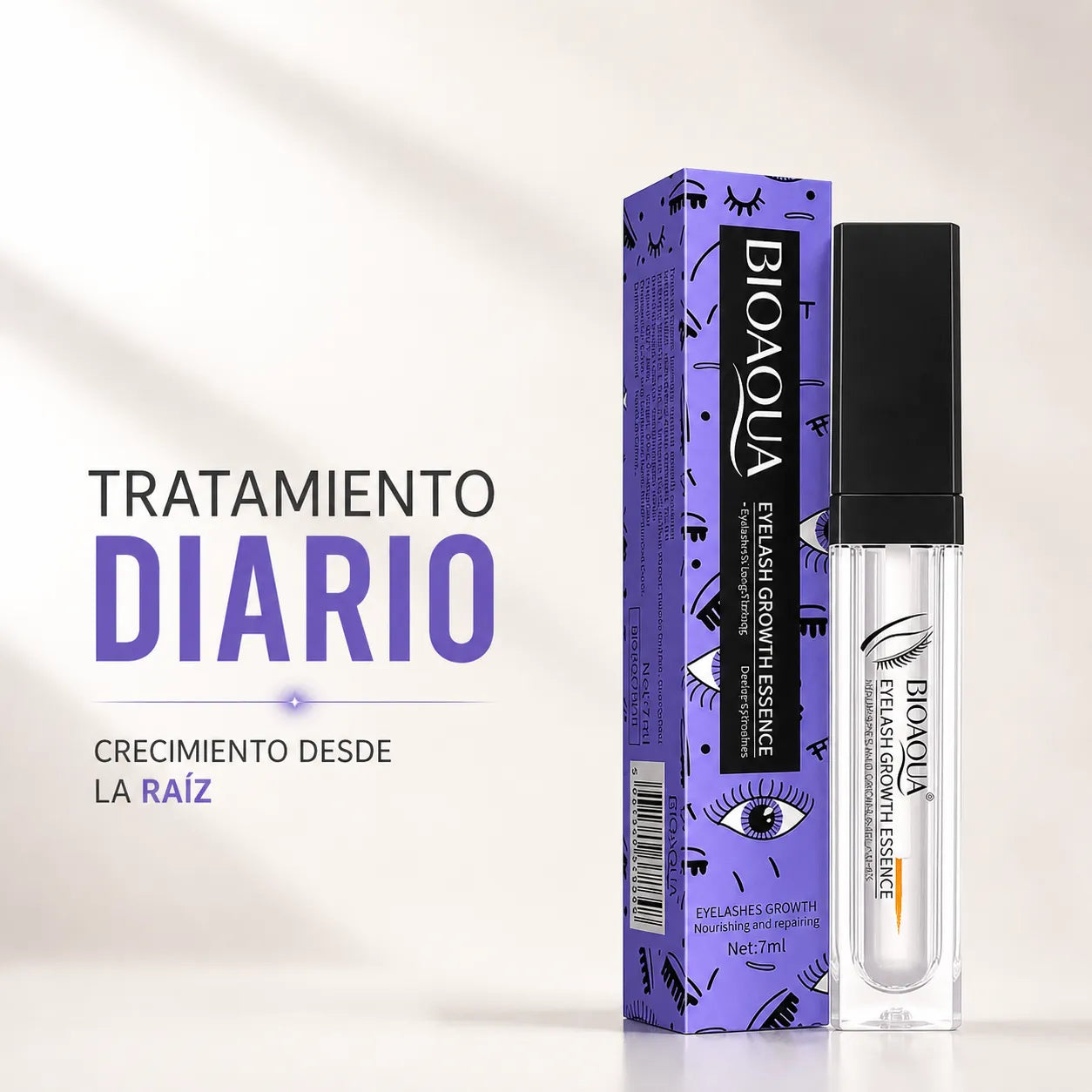 BIOAQUA LashRoot Essence – Sérum para Crecimiento de Pestañas