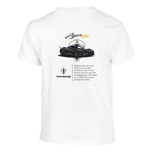 Youth Sized Custom Agera RS | T-Shirt